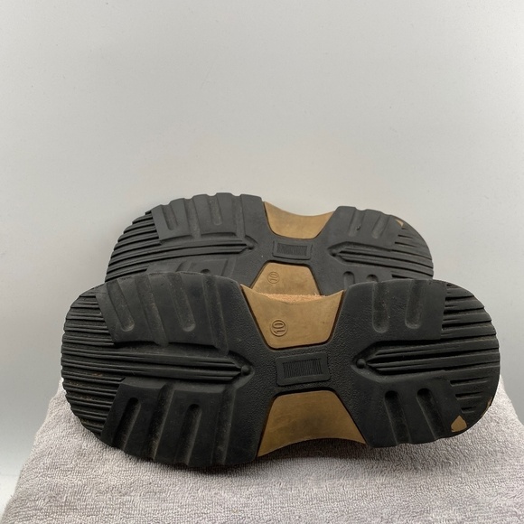 Bata Shoes Mens Size 10 Tan Suede Lace Up Causal Loafers - Picture 8 of 14